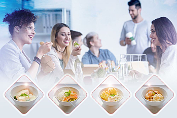 HOT LUNCHES DELIVERED TO YOUR OFFICE