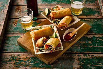 Vegetarian & Vegan Spring Rolls