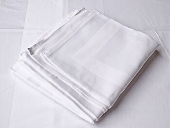 White Linen napkins