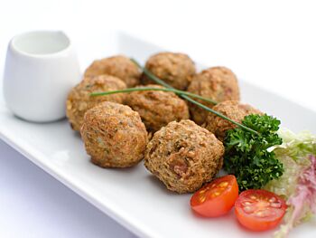 Falafel with Houmous Dip