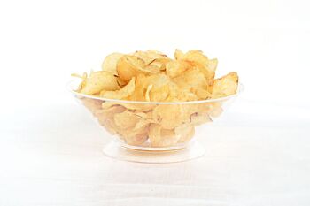 Gluten Free & Vegan Bowl of Posh Salted Crisps