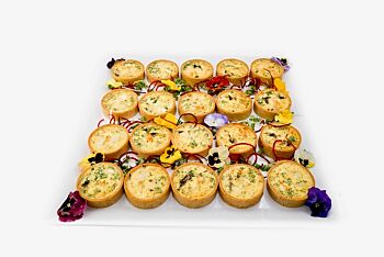 Goats Cheese & Caramelised Onion Quiche