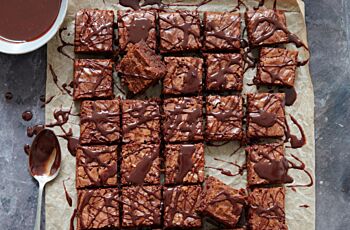 Gluten Free Triple Chocolate Brownies