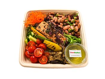 Roasted Salmon, Peppers & Three Bean - Bento Box