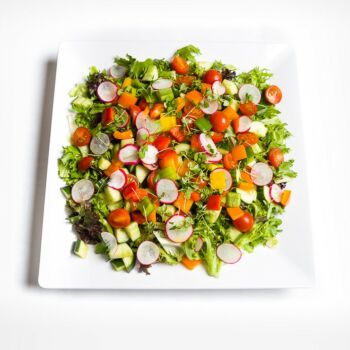Platter Of Fresh Garden Salad
