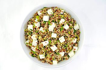 Platter of Quinoa with Feta