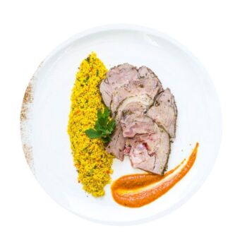 Roast Moroccan Lamb With Cous Cous Menu