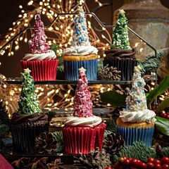 Christmas Tower Cupcake Selection