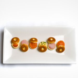 VIP Canape Selection of Closed Breakfast Bagels