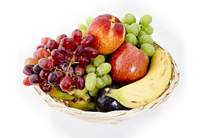 A Basket of The Freshest  Fairtrade Fruit