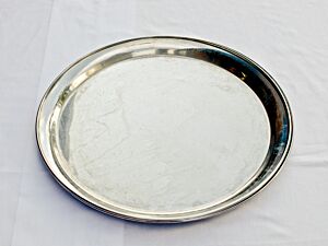 Stainless Steel Round Drink Trays