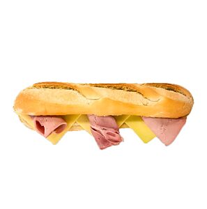 Wiltshire Ham & Smoked Cheddar - Baguette