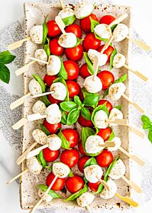 Mini Caprese Skewers 