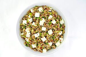 Platter of Quinoa with Feta