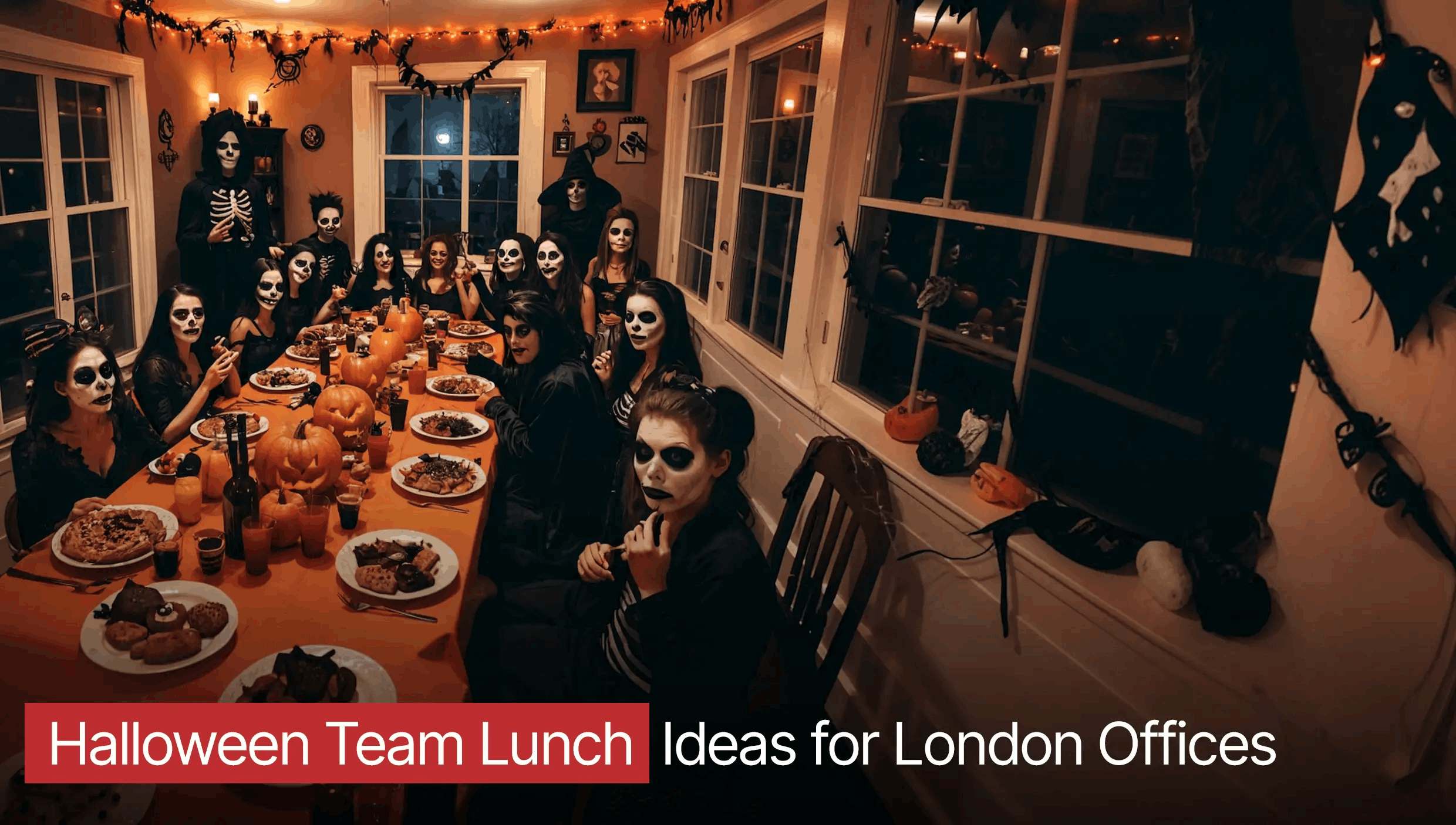 Halloween Team Lunch Ideas for London Offices in 2026